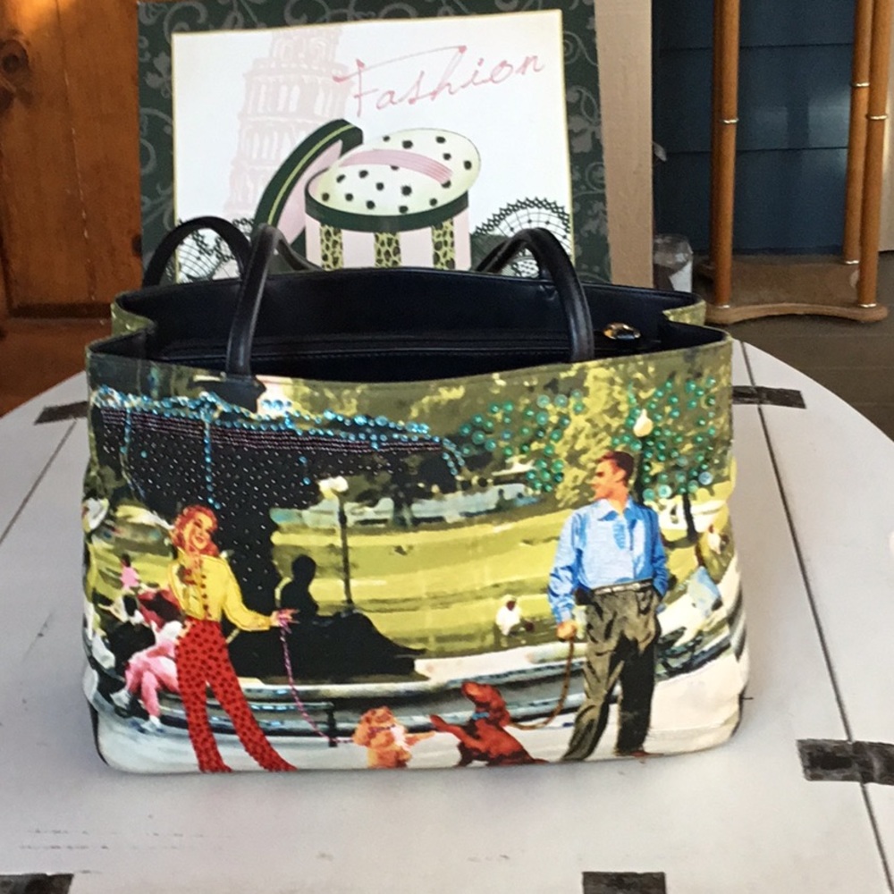 Boutique Handbag with crystal embellishments